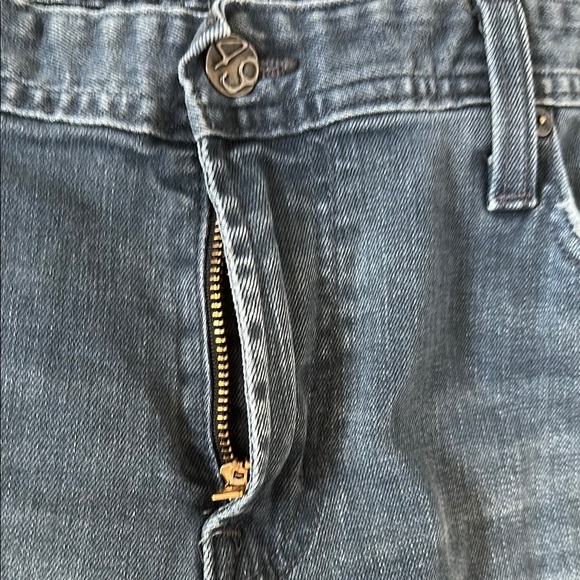 AG Adriano Goldschmied Blue Denim Jeans 33 – Classic Straight Leg Casual - Picture 6 of 11